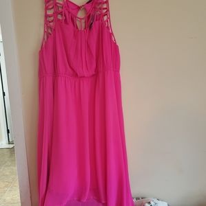 Beautiful  pink maxi dress